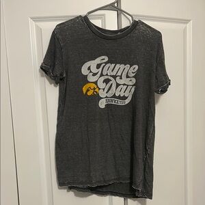 Game Day Hawkeyes T-Shirt - Charcoal